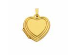 Kette mit Anhänger ADELIA´S "Damen 585 Gold Medaillon Anhänger", gold, Halsketten, Damen, Gold, Schmuckset - Set mit Halskette
