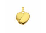 Medallionanhänger ADELIA´S "Medaillon 333 Gold ( 8K )", gold, Schmuckanhänger, Damen, Gold, Goldanhänger
