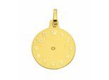 Kettenanhänger ADELIA´S "Anhänger Taufuhr 585 Gold ( 14K )", gold, Schmuckanhänger, Mädchen, Gold, Kettenanhänger, Goldanhänger Taufuhr
