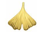 Kette mit Anhänger ADELIA´S "Damen 585 Gold Anhänger Ginkoblatt", gold, Halsketten, Damen, Gold, Schmuckset - Set mit Halskette