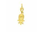 Kettenanhänger ADELIA´S "Anhänger Maus 333 Gold ( 8K )", gold, Schmuckanhänger, Mädchen, Gold, Kettenanhänger, Goldanhänger Maus