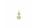 Kettenanhänger ADELIA´S "Anhänger 333 Gold ( 8K ) mit Zirkonia", gold, Schmuckanhänger, Damen, mit Zirkonia, Gold, Kettenanhänger, Goldanhänger