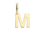 Buchstabenanhänger ADELIA´S "Buchstabenanhänger M 333 Gold ( 8K )", gold, Schmuckanhänger, Damen, M, Gold, Goldanhänger Buchstabe M