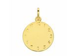 Kettenanhänger ADELIA´S "Anhänger Taufuhr 333 Gold ( 8K )", gold, Schmuckanhänger, Mädchen, Gold, Kettenanhänger, Goldanhänger Taufuhr