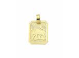 Sternzeichenanhänger ADELIA´S "Sternzeichen Anhänger Stier 333 Gold ( 8K )", gold, Schmuckanhänger, Damen, Stier, Gold, Goldanhänger Stier