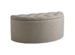 Mid.you Hocker, Grau, Textil, 100x44x42 cm, Stauraum, Wohnzimmer, Hocker, Sitzhocker