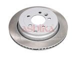 ASHIKA Bremsscheibe 610ll00c Hinterachse belüftet 325mm 20mm für ROVER LAND