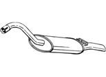 BOSAL Endschalldämpfer 105017 für Audi