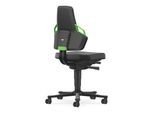Bimos Arbeitsdrehstuhl Nexxit Skintec Rollen Griff grün Sitzhöhe 450-600 mm (9033-4000-3280)