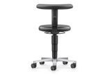 Bimos ESD Hocker Skintec schwarz Sitzhöhe 450-650 mm Flex-Stütze (9463E-4000-1F)