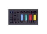 Gedore 1500 CT1-K 1900 Schraubenlöser-Sortiment 1/2" in Check-Tool-Modul (2309092)