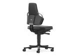 Bimos Arbeitsdrehstuhl Nexxit Skintec grau Sitzhöhe 450-600 mm (9033-4000-3278)