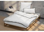 Microfaserbettdecke "Sleep & Protect Inlett "Welle", weiß, B:155cm L:220cm, Bezug: 100% Polyester. Füllung: 100% Polyester, BIBERNA SLEEP & PROTECT, Bettdecken, Microfaserbettdecke