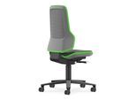 Bimos Arbeitsdrehstuhl Neon mit Rollen Skintec Flexband grün 450-620 mm Synchrontechnik (9573-4000-3280)
