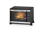 Rommelsbacher BG 1550, Grill- und Backofen, Temperatur stufenlos regelbar,