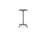 Gardenson , Cappuccino , Metall , rund , 74 cm , FSC Mix, Europäischer Sicherheitsstandard , höhenverstellbar, Stauraum , Gartenmöbel, Gartentische, Gartentische