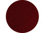 Ayyildiz , Rot , Textil , Uni , rund , Oeko-Tex® Standard 100 , für Fußbodenheizung geeignet, schmutzabweisend, für Hausstauballergiker geeignet, lichtunempfindlich, antistatisch, pflegeleicht, strapazierfähig, leicht zusammenrollbar , Teppiche & Böden, Teppiche, Hochflorteppiche, Hochflorteppiche rund
