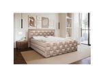 Livetastic , Beige , Textil , H3 , 180x200 cm , Bettkasten, gepolstertes Kopfteil, Topper durchgehend, in verschiedenen Größen erhältlich , Schlafzimmer, Betten, Boxspringbetten