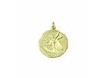 Sternzeichenanhänger ADELIA´S "Sternzeichen Anhänger Wassermann 333 Gold ( 8K )", gold, Schmuckanhänger, Damen, Wassermann, Gold, Goldanhänger Wassermann