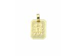 Sternzeichenanhänger ADELIA´S "Sternzeichen Anhänger Zwillinge 333 Gold ( 8K )", gold, Schmuckanhänger, Damen, Zwilling, Gold, Goldanhänger Zwillinge