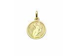Sternzeichenanhänger ADELIA´S "Sternzeichen Anhänger Jungfrau 333 Gold ( 8K )", gold, Schmuckanhänger, Damen, Jungfrau, Gold, Goldanhänger Jungfrau