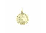 Sternzeichenanhänger ADELIA´S "Sternzeichen Anhänger Wassermann 333 Gold ( 8K )", gold, Schmuckanhänger, Damen, Wassermann, Gold, Goldanhänger Wassermann