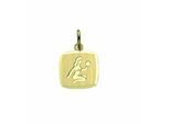 Sternzeichenanhänger ADELIA´S "Sternzeichen Anhänger Jungfrau 333 Gold ( 8K )", gold, Schmuckanhänger, Damen, Jungfrau, Gold, Goldanhänger Jungfrau