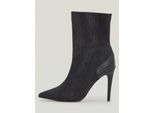 Stiefel G-STAR "Stray Mid Stiefel", Damen, Gr. 40, schwarz, 52% Polyurethan, 48% Polyester, Schuhe Stiefel