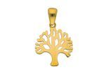 Kettenanhänger ADELIA´S "Anhänger Baum des Lebens 333 Gold ( 8K )", gold, Schmuckanhänger, Damen, Gold, Kettenanhänger, Goldanhänger Lebensbaum