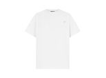 T-Shirt PLEIN SPORT "Round Neck T-Shirt Chrome Scratch", Jungen, Gr. S, 01, weiß, Stoff: 100% Polyester, Shirts T-Shirt