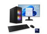 CSL Gaming-PC-Komplettsystem "Spectrum V25258W", Energieeffizienz: E (A-G), schwarz, Microsoft Windows 11 Home (64 Bit), 32 GB RAM 1.000 GB SSD, Computer_Komplettsysteme