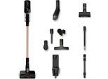 MIELE Akku-Handstaubsauger "Duoflex HX1 TotalCare, 2in1-Funktion", schwarz (obsidianschwarz spacegrau), B:26cm H:125cm T:26cm, Akkusauger, mit Elektrobürste MultiFloor und CarCare Set, Obsidianschwarz Roségold