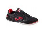 Joma - Herren Hallenfußballschuhe "Top Flex", Leder (Schwarz)