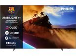 PHILIPS OLED-Fernseher "65OLED760/12", Energieeffizienz: F (A-G), schwarz, 65 ″, Fernseher, Ambilight, P5 AI Bildoptimierung, Dolby Vision, Gaming, Alexa, Topseller