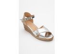 Miria Leren Platform Espadrille (Dames)