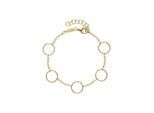 Der Kettenmacher Fantasy Armband 925/- Sterling Silber vergoldet 19,5 cm