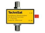TechniSat Dämpfungsglied einstellbar (mit F-Kupplung) silber