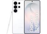 SAMSUNG Smartphone "Galaxy S26 Ultra", Energieeffizienz: A, weiß, 256 GB, Mobiltelefone, Smartphone