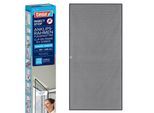tesa® Fliegengitter INSECT STOP, zum Befestigen an Fensterrahmen, L 1200 x B 2400 mm, anthrazit-transparent