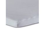 Bettlaken FLORELLA "DELUXE Zwirn Jersey, 100% Baumwolle", silber (platin), B:160cm L:200cm, Feinjersey, Obermaterial: 100% Baumwolle CO., Bettlaken, Bettlaken