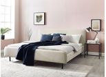 Polsterbett HOME AFFAIRE "Edvard", beige (creme), B:202cm H:97cm L:221,5cm, Betten, Polsterbett, mit gepolstertem Kopf- & Fußteil
