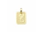 Sternzeichenanhänger ADELIA´S "Sternzeichen Anhänger Skorpion 333 Gold ( 8K )", gold, Schmuckanhänger, Damen, Schütze, Gold, Goldanhänger Skorpion