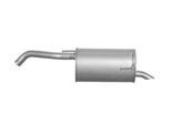 IMASAF Endschalldämpfer 512437 hinten für NISSAN