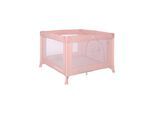 Lorelli Reiselaufstall Sunny, faltbar, seitliche Öffnung, Matratze, Tragetasche pink