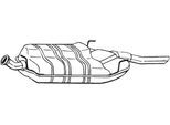 BOSAL Endschalldämpfer 215829 für SAAB