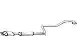 BOSAL Mittelschalldämpfer 288577 für NISSAN