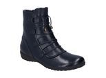 Stiefelette JOSEF SEIBEL "Naly 62, ocean-kombi", Damen, Gr. 36, blau (ocean, kombi), Obermaterial: 100% Rindsleder Leather cow., Schuhe Stiefelette