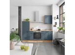 Küchenblock Easytouch Low m. Geräten Dunkelblau