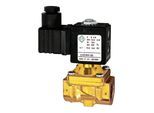 Riegler 2/2-MV,MS,NC,vorge.,230-240V,50-60Hz,16VA,FKM,G3/8,PN0,1-20bar (MV 1351)