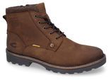 Schnürboots CAMEL ACTIVE, Herren, Gr. 44, braun (cafe), Leder, Schuhe Schnürboots, Winterboots, Stiefel mit gepolsterter Innensohle